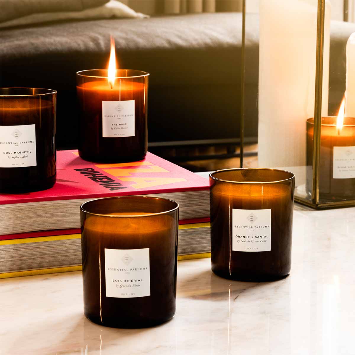 Scented Candles - Essential parfums